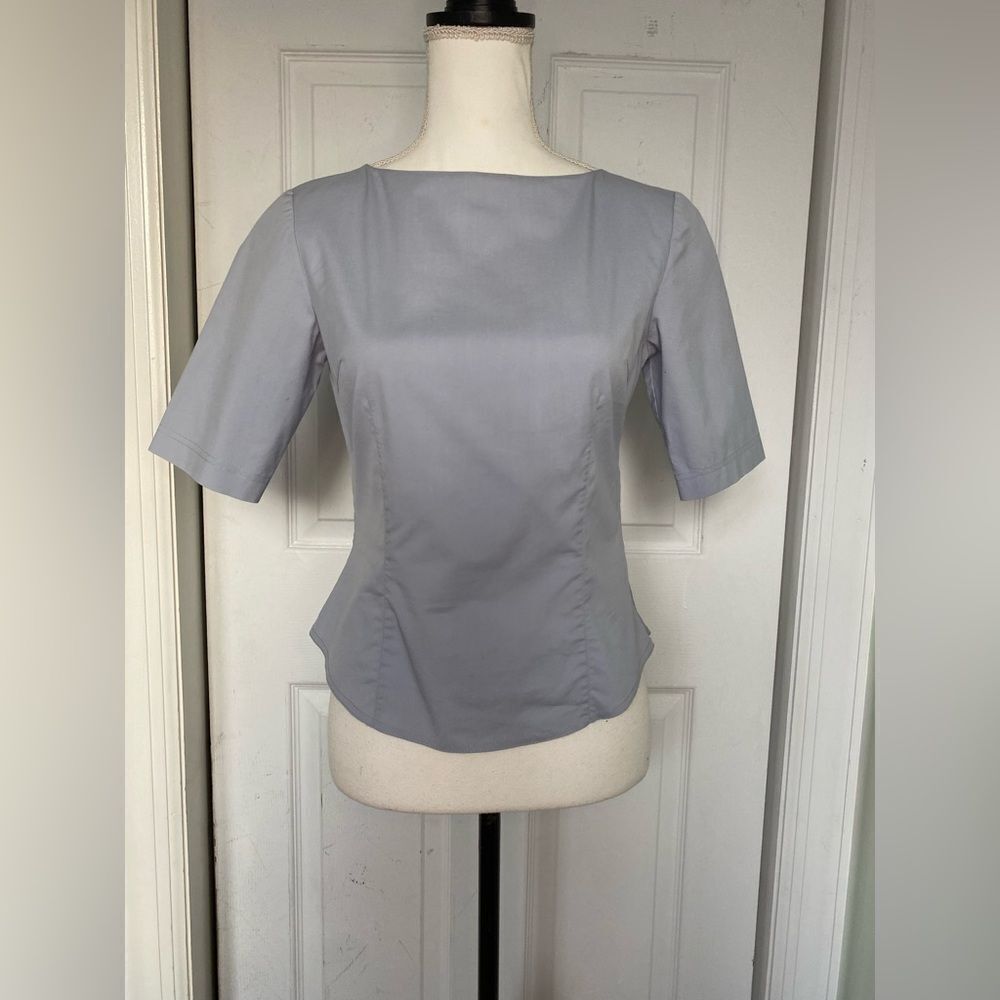 Vintage Anne Klein Sky Blue Top